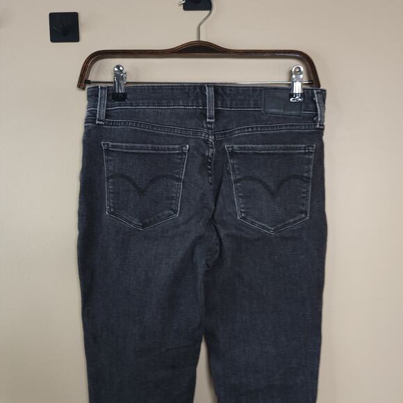 Levi's Mid-rise 711 Skinny Cropped Jeans in Gray Size 27 - Picture 8 of 13